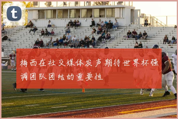 梅西在社交媒体发声期待世界杯强调团队团结的重要性